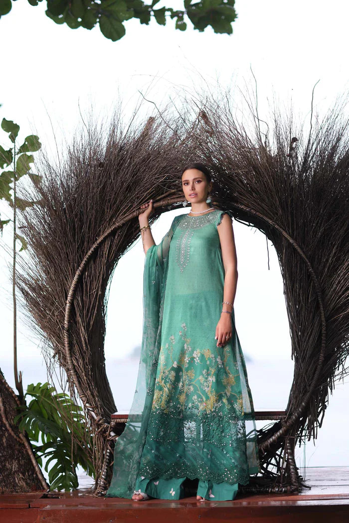 Noor by Saadia Asad | Luxe Printkari 24 | D7-B - by - Libasekhas UK - Registered Vendor of : Noor by Saadia Asad - 100% Original Designer Dresss