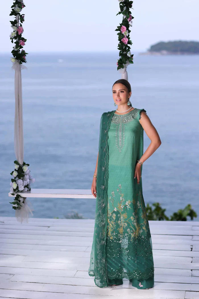 Noor by Saadia Asad | Luxe Printkari 24 | D7-B - by - Libasekhas UK - Registered Vendor of : Noor by Saadia Asad - 100% Original Designer Dresss
