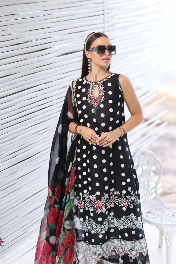 Noor by Saadia Asad | Luxe Printkari 24 | D6-A - by - Libasekhas UK - Registered Vendor of : Noor by Saadia Asad - 100% Original Designer Dresss