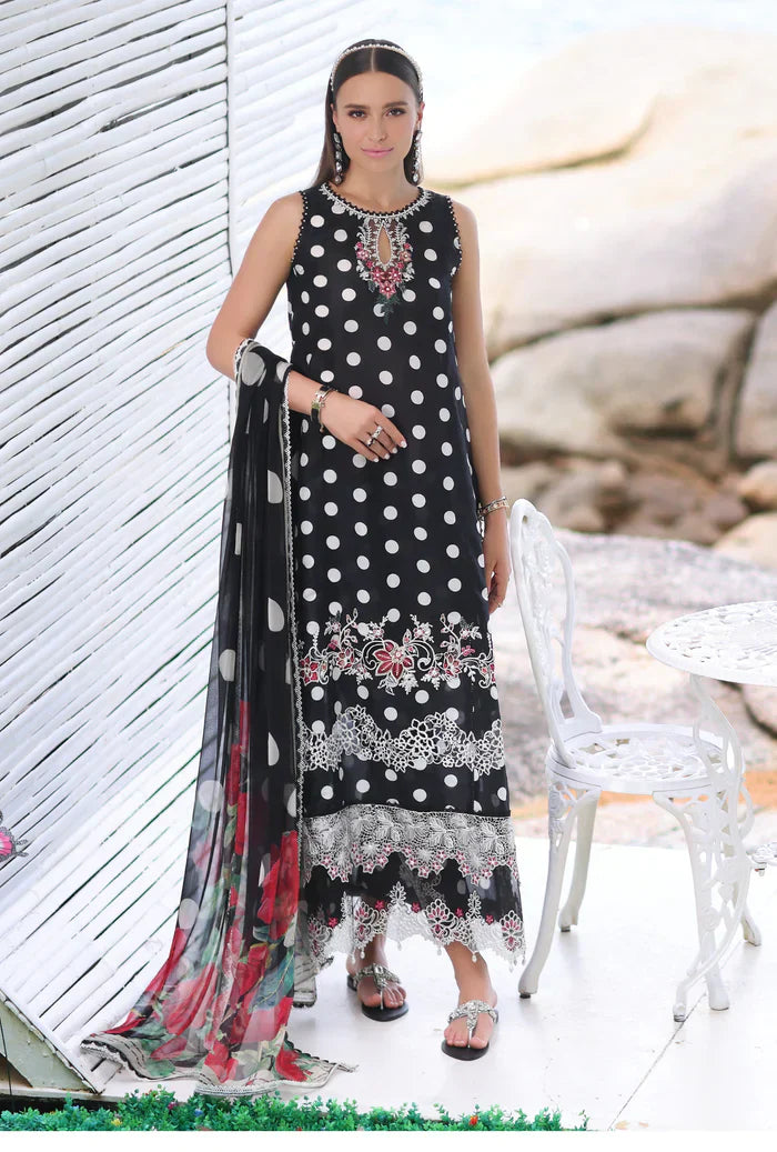 Noor by Saadia Asad | Luxe Printkari 24 | D6-A - by - Libasekhas UK - Registered Vendor of : Noor by Saadia Asad - 100% Original Designer Dresss