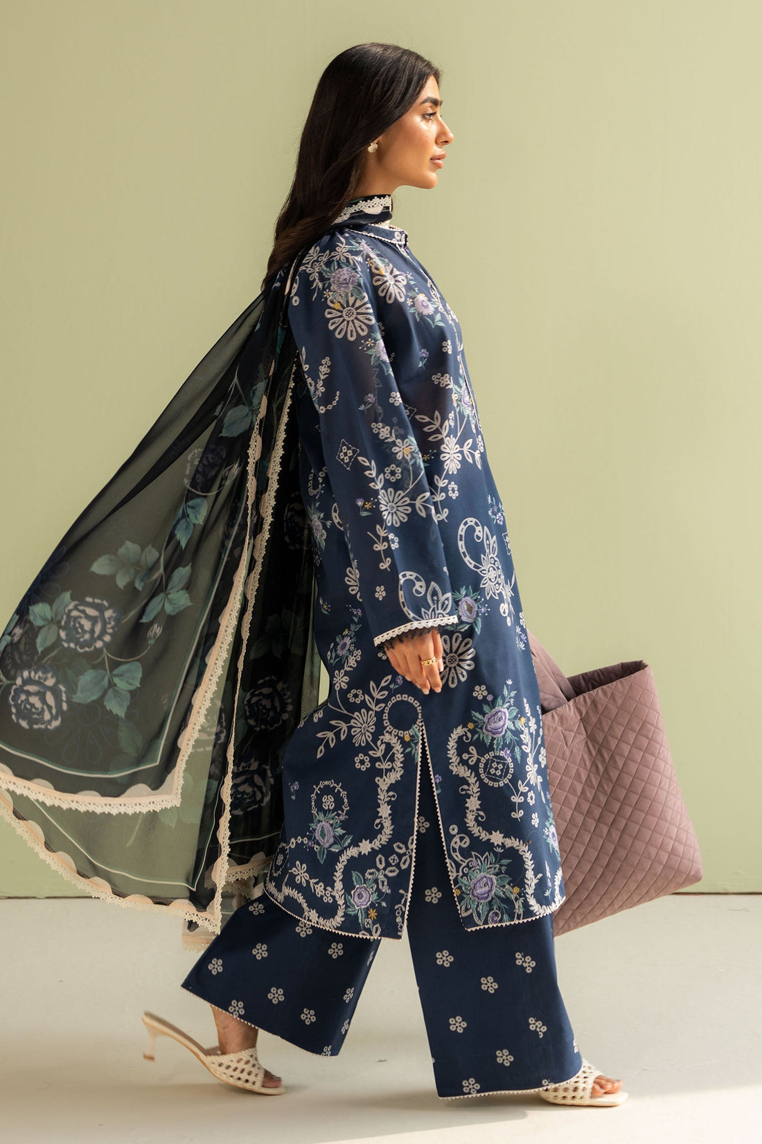 Zara Shahjahan | Coco Prints 25 | Nora-8A - by - Libasekhas UK - Registered Vendor of : Zara Shahjahan - 100% Original Designer Dresss