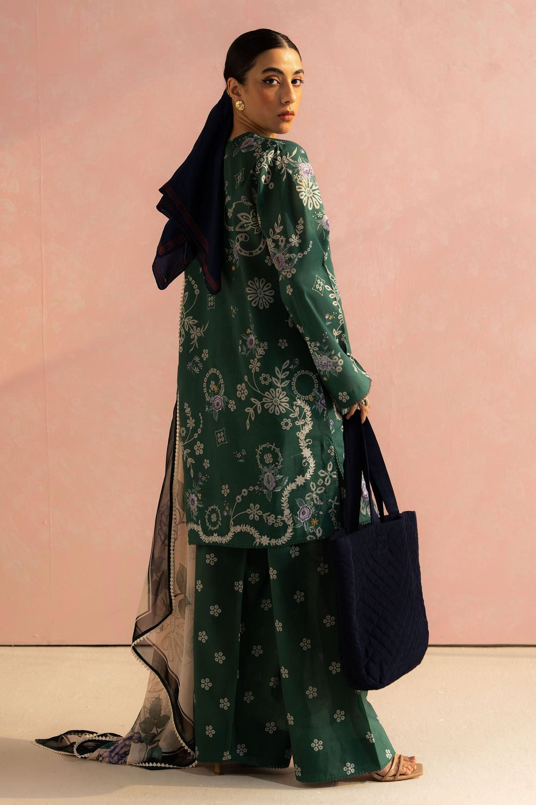 Zara Shahjahan | Coco Prints 25 | Nora-8B - by - Libasekhas UK - Registered Vendor of : Zara Shahjahan - 100% Original Designer Dresss