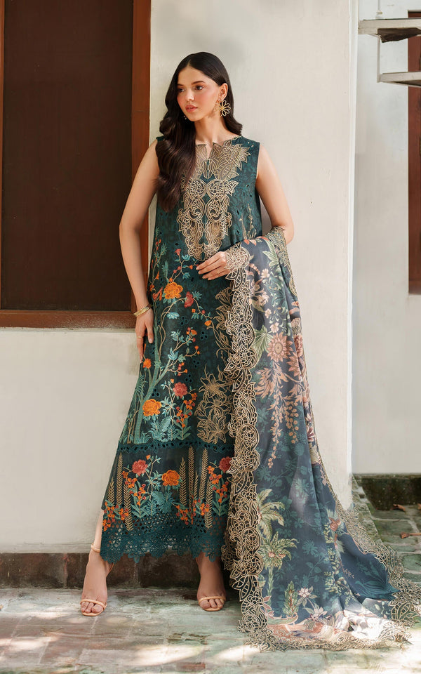 Asifa and Nabeel | Pashmina Luxe 25 |Nora LWC25-01 - by Libasekhas UK - Registered Vendor of : Asifa and Nabeel - 100% Original Designer Dress