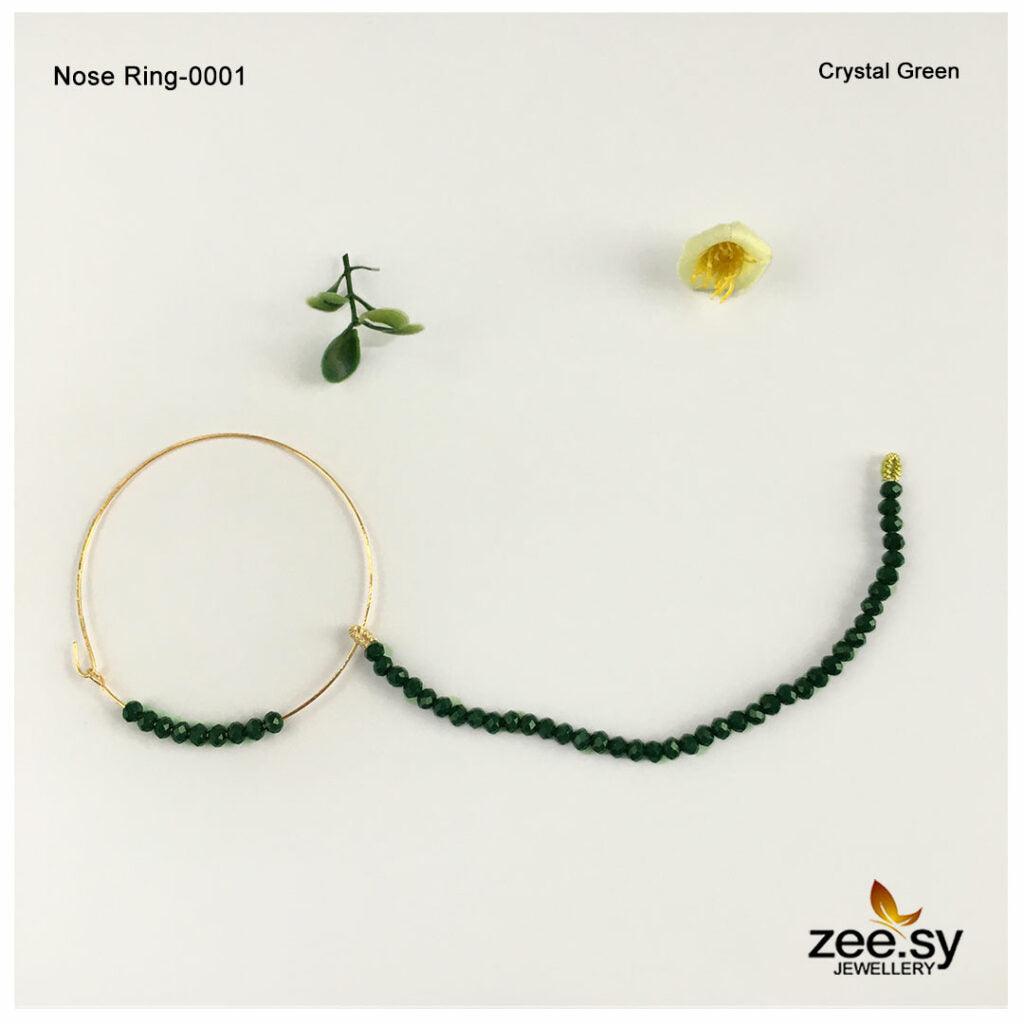 Wedding Nose Ring-0001 - by - Libasekhas UK - Registered Vendor of : Zeesy - 100% Original Designer Dresss