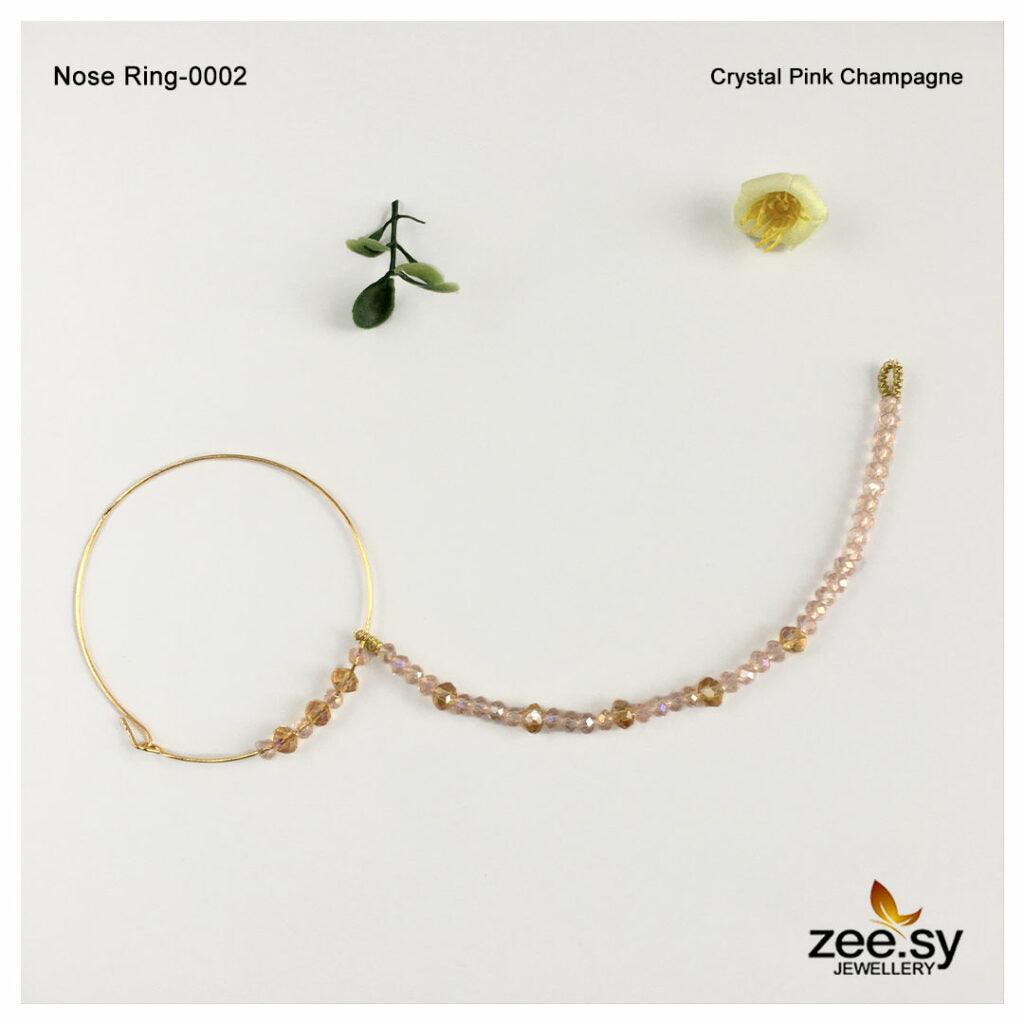 Wedding Nose Ring-0001 - by - Libasekhas UK - Registered Vendor of : Zeesy - 100% Original Designer Dresss