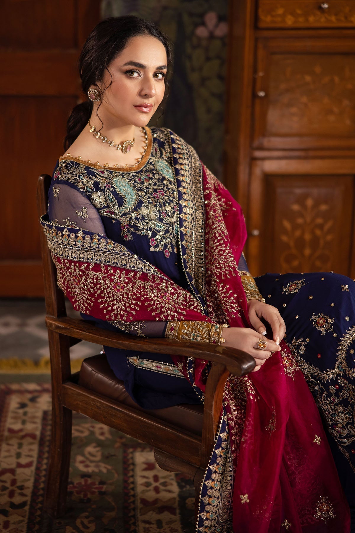 Nureh | Alfaaz Formals |  NL-75 JUGNI - by - Libasekhas UK - Registered Vendor of : Nureh - 100% Original Designer Dresss