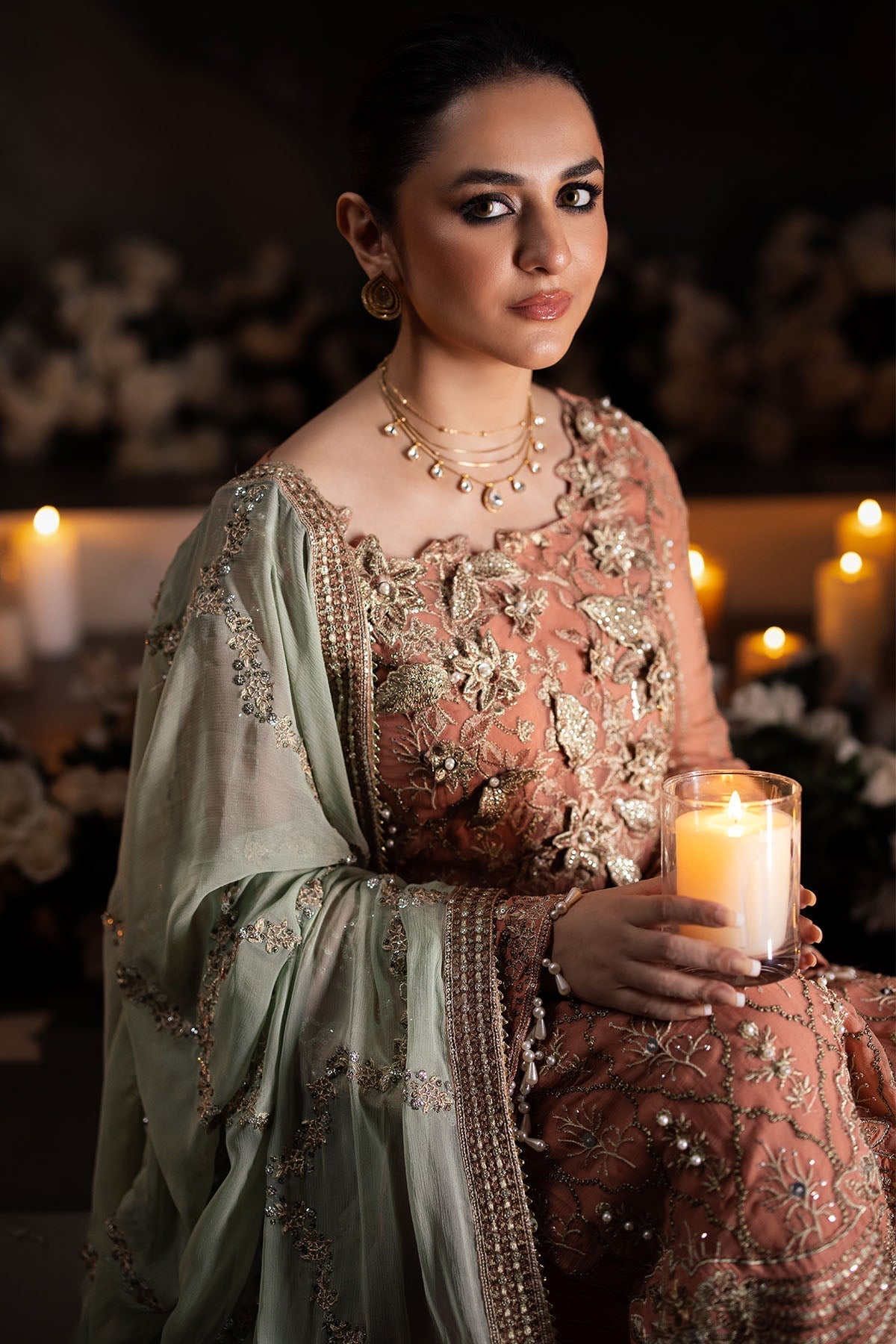 Nureh | Alfaaz Formals |  NL-79 MEHAR - by - Libasekhas UK - Registered Vendor of : Zaha - 100% Original Designer Dresss