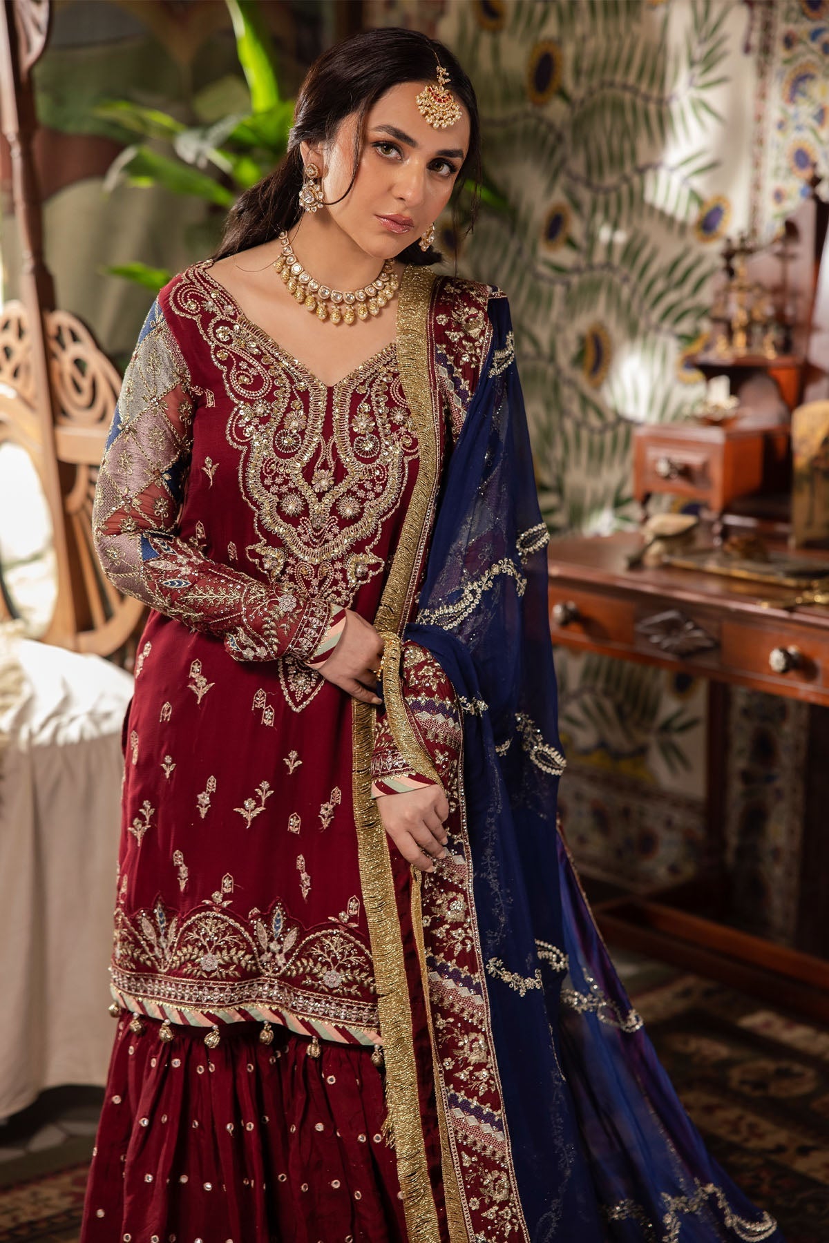 Nureh | Alfaaz Formals |  NL-76 SHEHRBANO - by - Libasekhas UK - Registered Vendor of : Nureh - 100% Original Designer Dresss