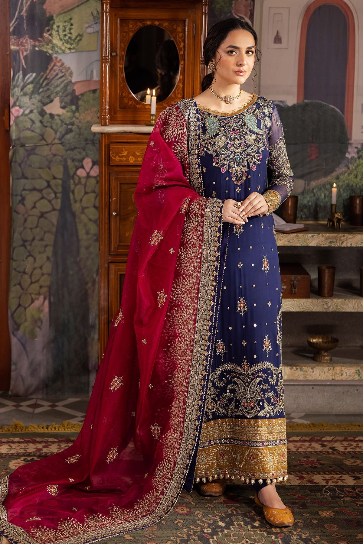Nureh | Alfaaz Formals |  NL-75 JUGNI - by - Libasekhas UK - Registered Vendor of : Nureh - 100% Original Designer Dresss