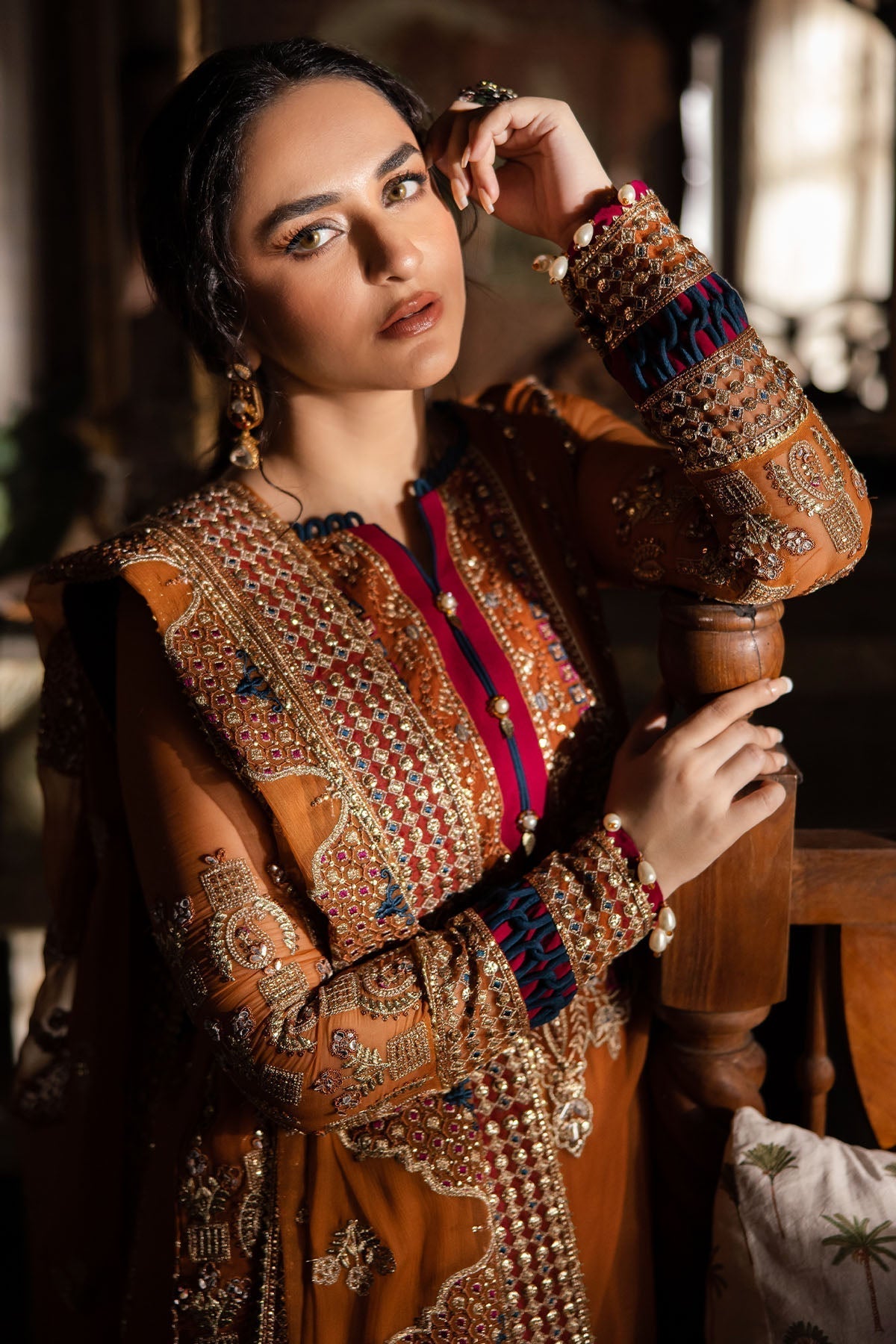 Nureh | Alfaaz Formals |  NL-77 AZFAR - by - Libasekhas UK - Registered Vendor of : Nureh - 100% Original Designer Dresss