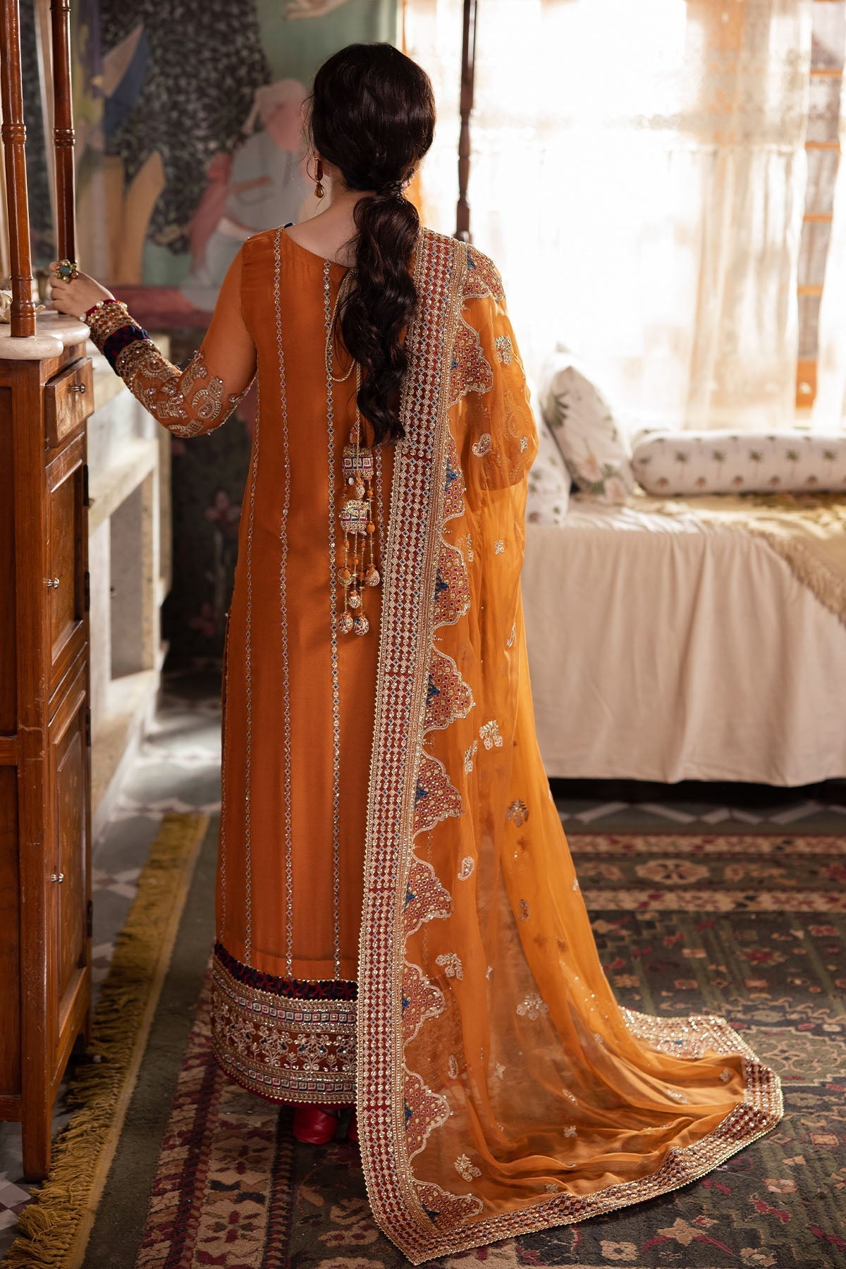Nureh | Alfaaz Formals |  NL-77 AZFAR - by - Libasekhas UK - Registered Vendor of : Nureh - 100% Original Designer Dresss