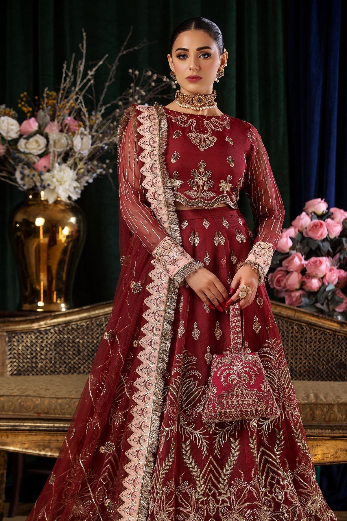 Nureh | Aroha Formals |  AR-02 - by - Libasekhas UK - Registered Vendor of : Nureh - 100% Original Designer Dresss
