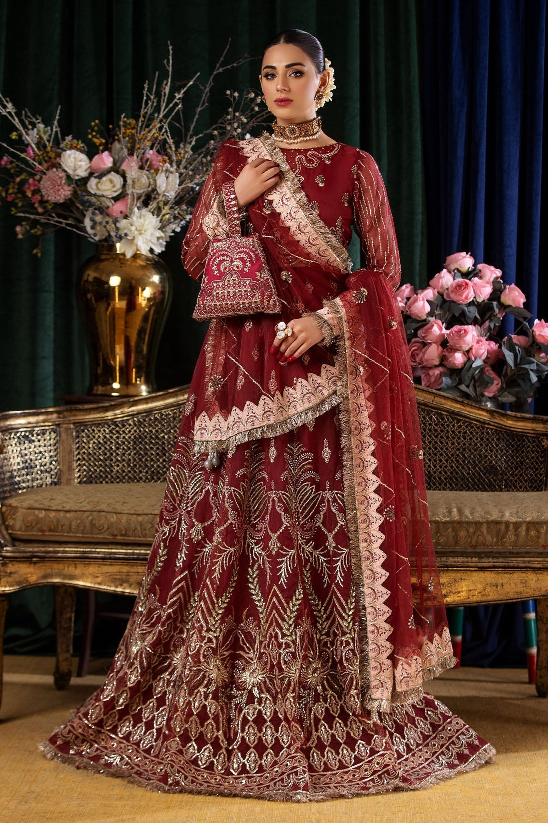 Nureh | Aroha Formals |  AR-02 - by - Libasekhas UK - Registered Vendor of : Nureh - 100% Original Designer Dresss