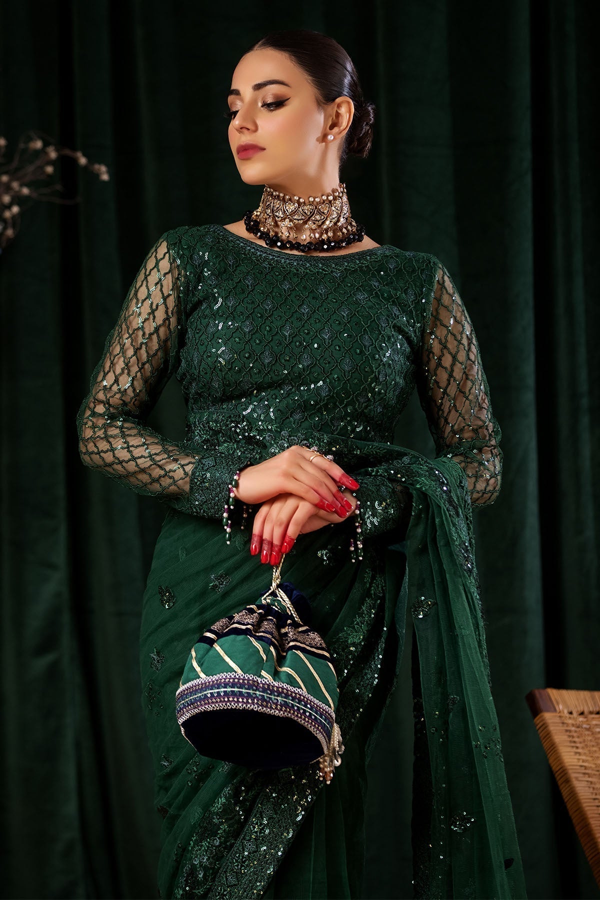 Nureh | Aroha Formals |  AR-05 - by - Libasekhas UK - Registered Vendor of : Nureh - 100% Original Designer Dresss