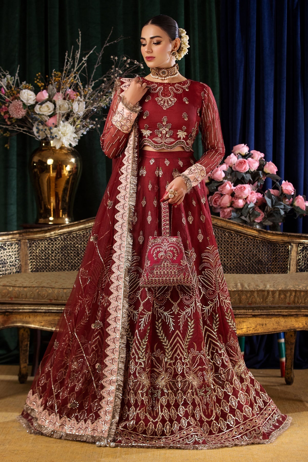 Nureh | Aroha Formals |  AR-02 - by - Libasekhas UK - Registered Vendor of : Nureh - 100% Original Designer Dresss
