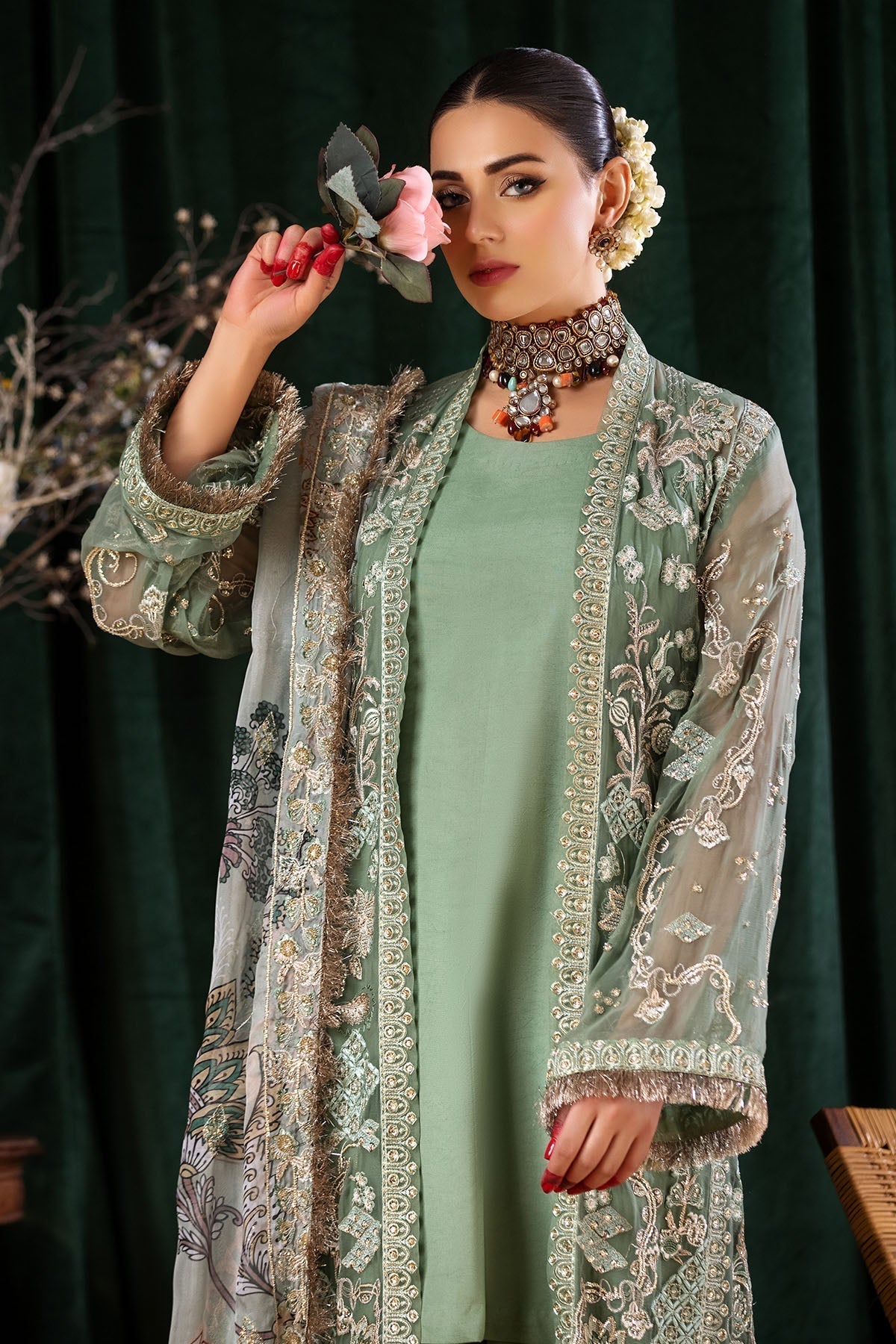 Nureh | Aroha Formals |  AR-03 - by - Libasekhas UK - Registered Vendor of : Nureh - 100% Original Designer Dresss