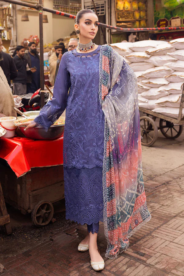 Nureh | Bazaar Lawn Chikankari 24 | NS-127 - by - Libasekhas UK - Registered Vendor of : Nureh - 100% Original Designer Dresss
