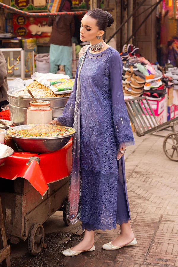 Nureh | Bazaar Lawn Chikankari 24 | NS-127 - by - Libasekhas UK - Registered Vendor of : Nureh - 100% Original Designer Dresss