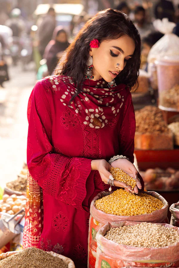 Nureh | Bazaar Lawn Chikankari 24 | NS-124 - by - Libasekhas UK - Registered Vendor of : Nureh - 100% Original Designer Dresss
