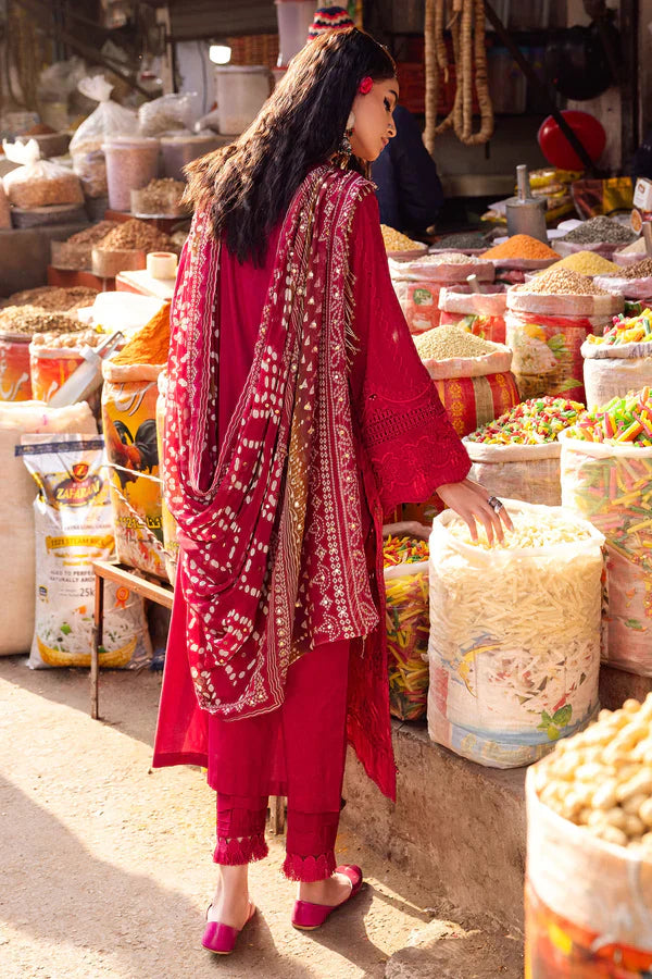 Nureh | Bazaar Lawn Chikankari 24 | NS-124 - by - Libasekhas UK - Registered Vendor of : Nureh - 100% Original Designer Dresss