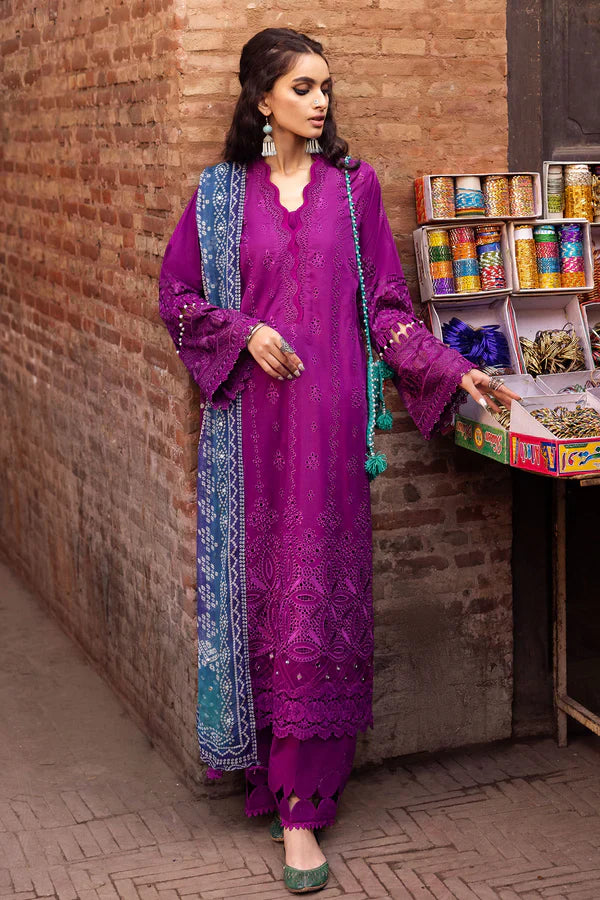 Nureh | Bazaar Lawn Chikankari 24 | NS-125 - by - Libasekhas UK - Registered Vendor of : Nureh - 100% Original Designer Dresss