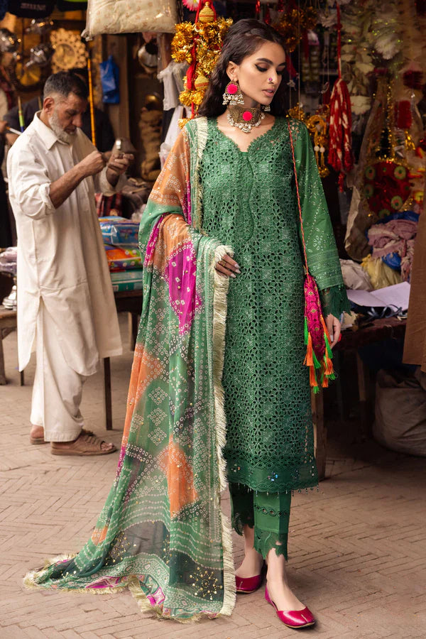 Nureh | Bazaar Lawn Chikankari 24 | NS-126 - by - Libasekhas UK - Registered Vendor of : Nureh - 100% Original Designer Dresss