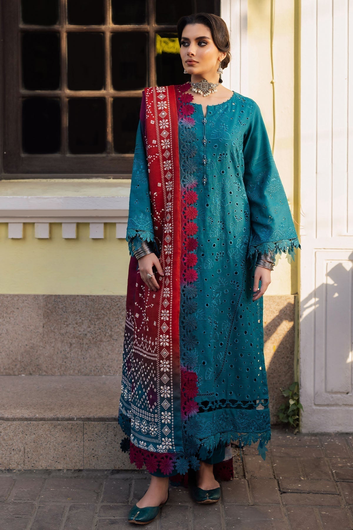 Nureh | Bazaar Winter 24 |  NE-112 - by - Libasekhas UK - Registered Vendor of : Nureh - 100% Original Designer Dresss