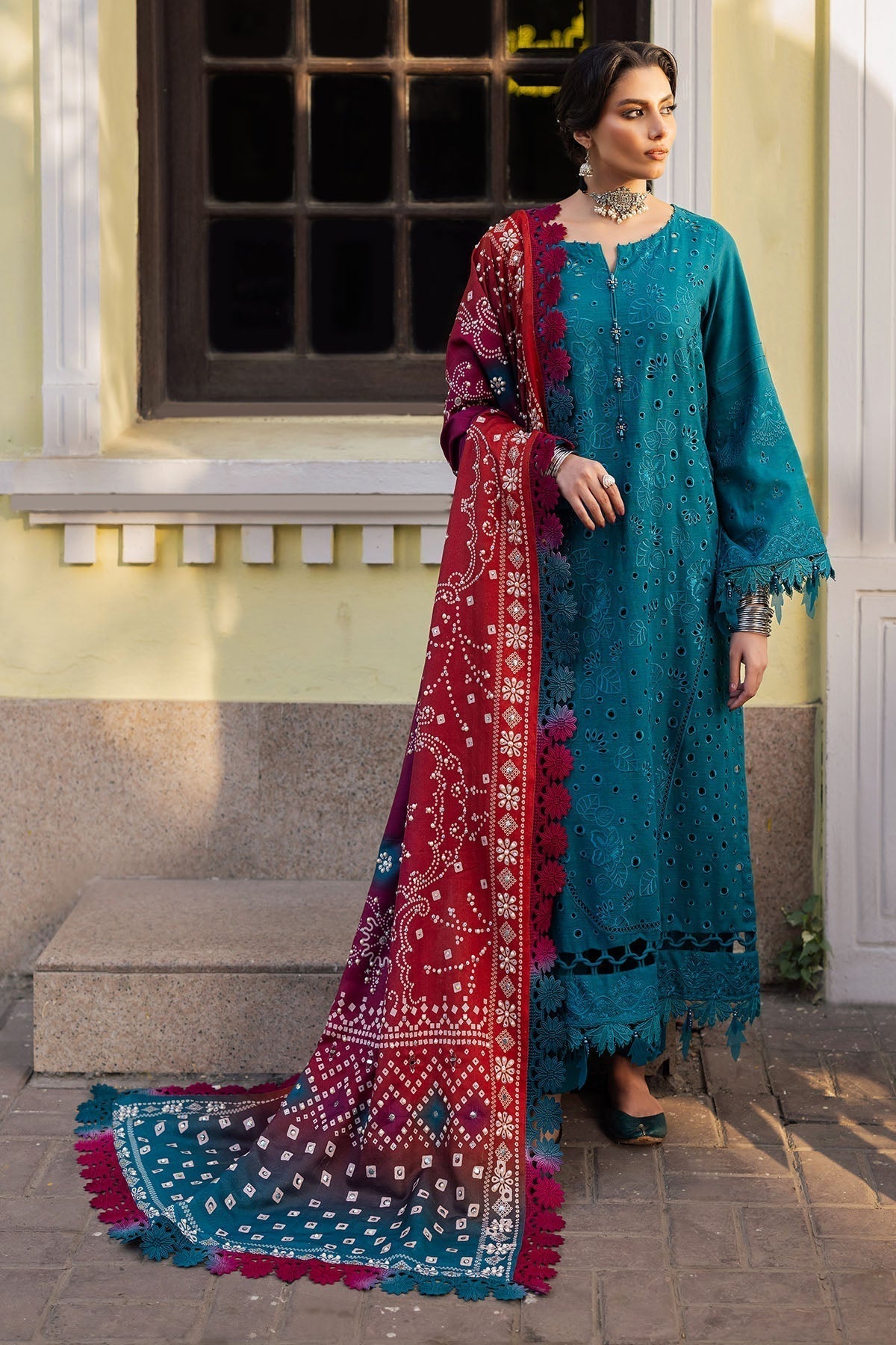 Nureh | Bazaar Winter 24 |  NE-112 - by - Libasekhas UK - Registered Vendor of : Nureh - 100% Original Designer Dresss