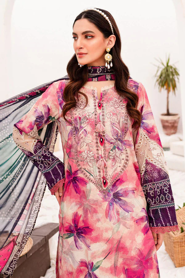 Nureh | Gardenia Lawn 24 | NSG-146 - by - Libasekhas UK - Registered Vendor of : Nureh - 100% Original Designer Dresss