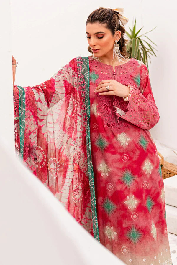 Nureh | Gardenia Lawn 24 | NSG-142 - by - Libasekhas UK - Registered Vendor of : Nureh - 100% Original Designer Dresss