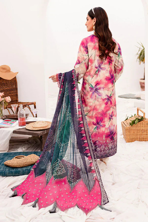 Nureh | Gardenia Lawn 24 | NSG-146 - by - Libasekhas UK - Registered Vendor of : Nureh - 100% Original Designer Dresss