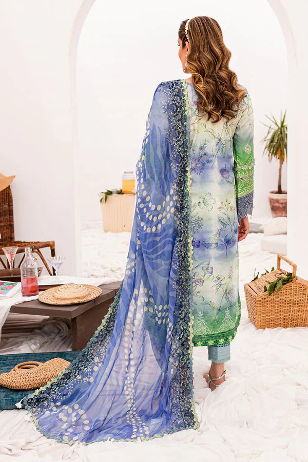 Nureh | Gardenia Lawn 24 | NSG-147 - by - Libasekhas UK - Registered Vendor of : Nureh - 100% Original Designer Dresss