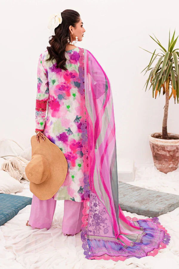Nureh | Gardenia Lawn 24 | NSG-150 - by - Libasekhas UK - Registered Vendor of : Nureh - 100% Original Designer Dresss