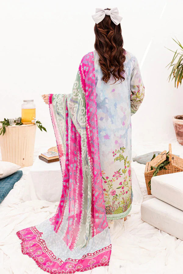 Nureh | Gardenia Lawn 24 | NSG-141 - by - Libasekhas UK - Registered Vendor of : Nureh - 100% Original Designer Dresss