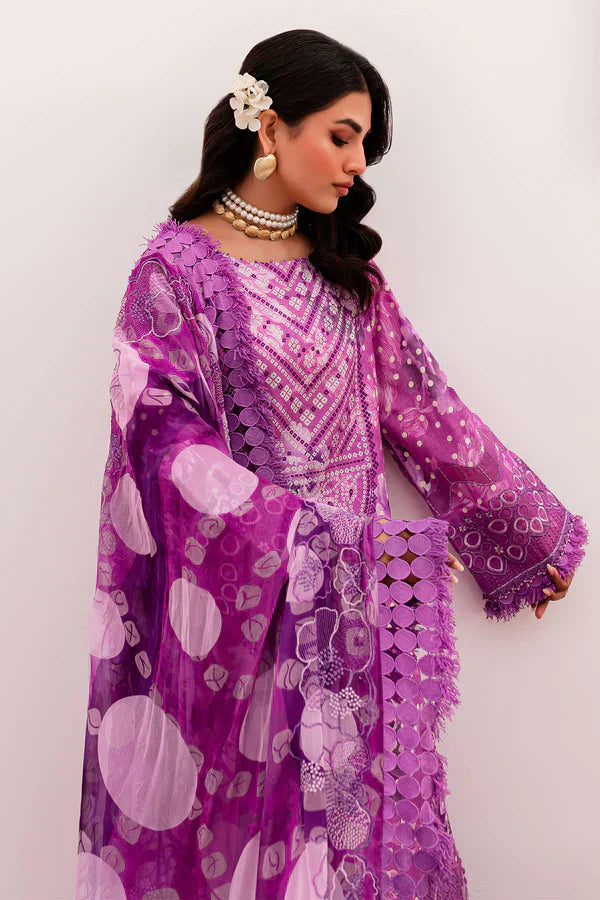Nureh | Gardenia Lawn 24 | NSG-145 - by - Libasekhas UK - Registered Vendor of : Nureh - 100% Original Designer Dresss