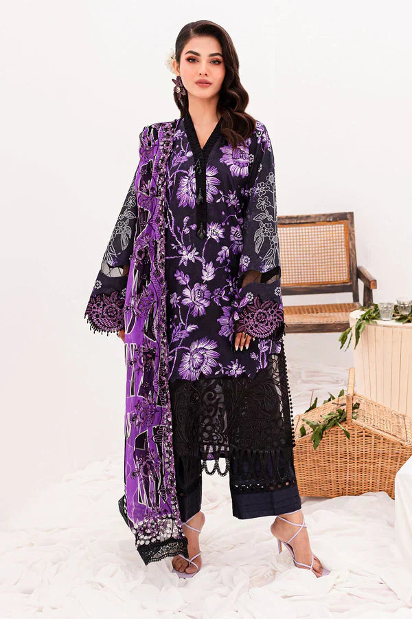 Nureh | Gardenia Lawn 24 | NSG-149 - by - Libasekhas UK - Registered Vendor of : Nureh - 100% Original Designer Dresss