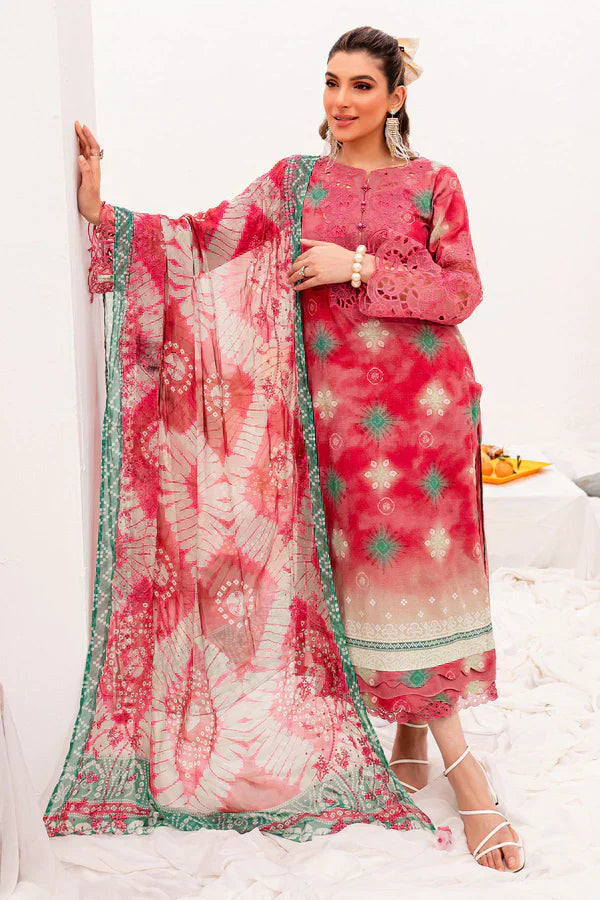 Nureh | Gardenia Lawn 24 | NSG-142 - by - Libasekhas UK - Registered Vendor of : Nureh - 100% Original Designer Dresss