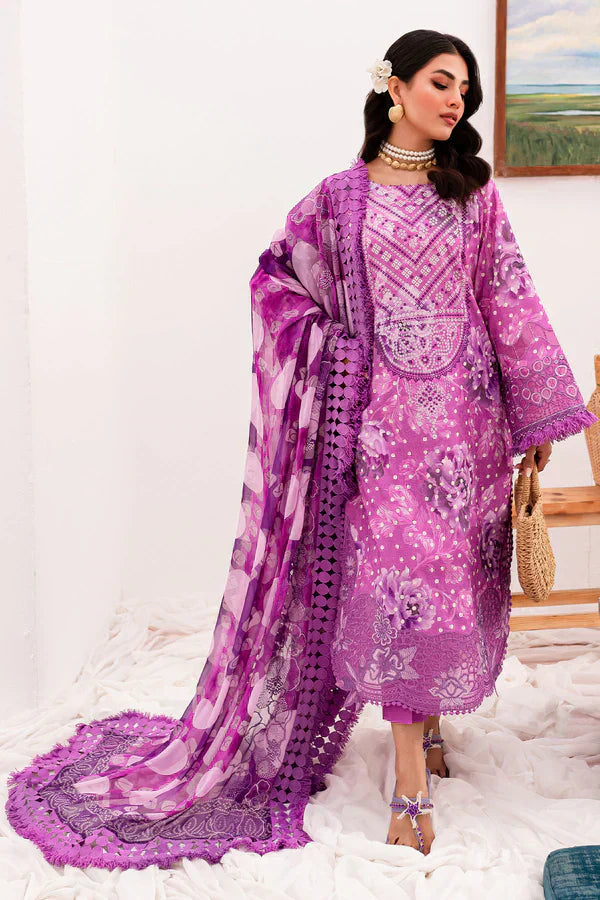 Nureh | Gardenia Lawn 24 | NSG-145 - by - Libasekhas UK - Registered Vendor of : Nureh - 100% Original Designer Dresss