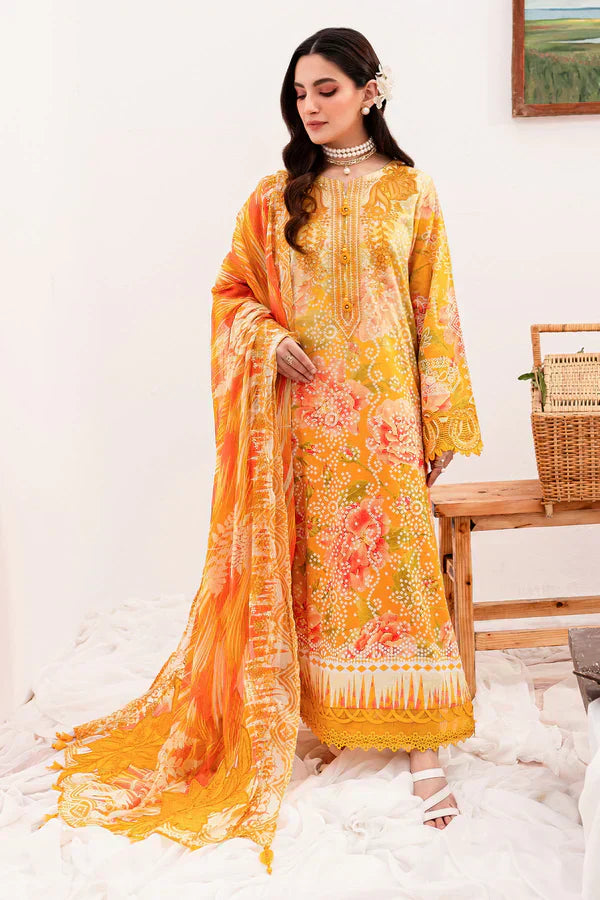 Nureh | Gardenia Lawn 24 | NSG-143 - by - Libasekhas UK - Registered Vendor of : Nureh - 100% Original Designer Dresss