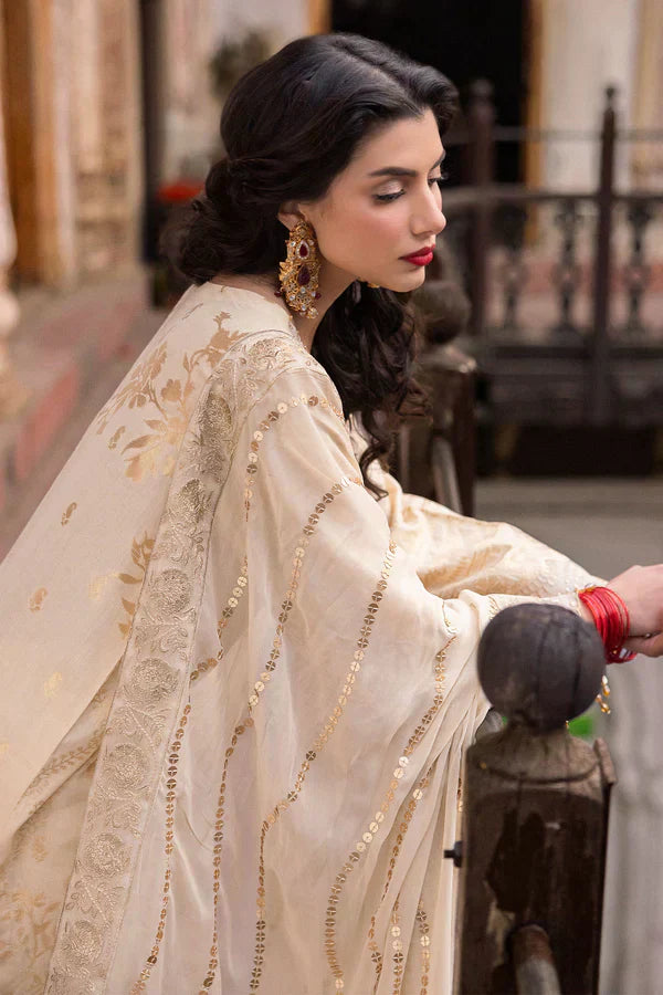Nureh | Jacquard Lawn | Alif - by - Libasekhas UK - Registered Vendor of : Nureh - 100% Original Designer Dresss