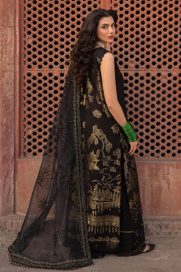 Nureh | Jacquard Lawn | Aruba - by - Libasekhas UK - Registered Vendor of : Nureh - 100% Original Designer Dresss