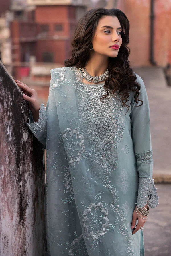 Nureh | Jacquard Lawn | Vasl - by - Libasekhas UK - Registered Vendor of : Nureh - 100% Original Designer Dresss