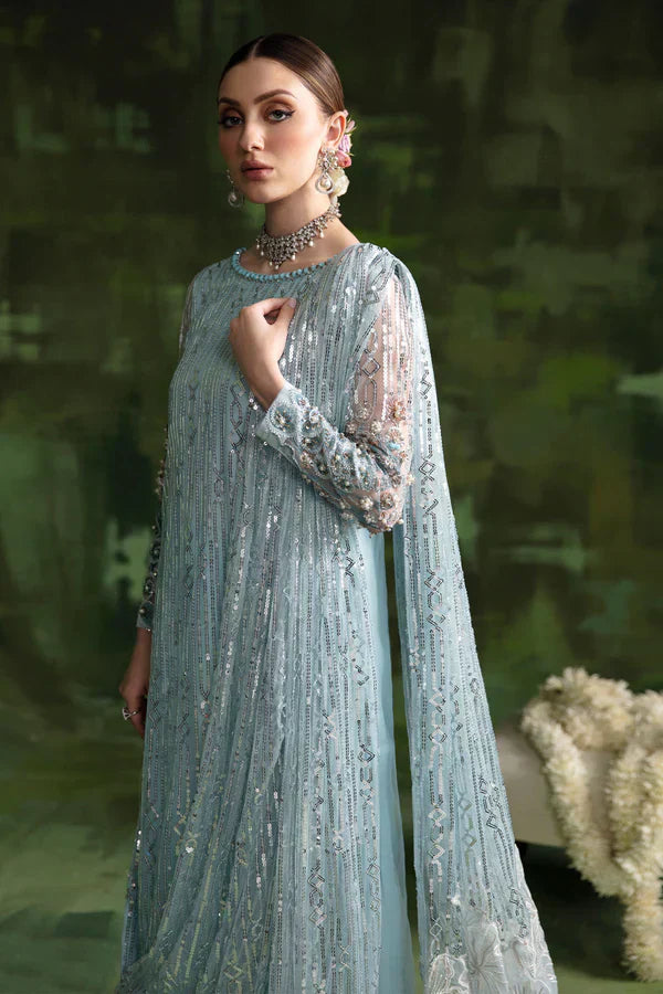 Nureh | Wedding Formals 24 | Aqua Moon - by - Libasekhas UK - Registered Vendor of : Nureh - 100% Original Designer Dresss