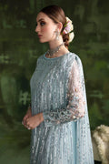 Nureh | Wedding Formals 24 | Aqua Moon - by - Libasekhas UK - Registered Vendor of : Nureh - 100% Original Designer Dresss