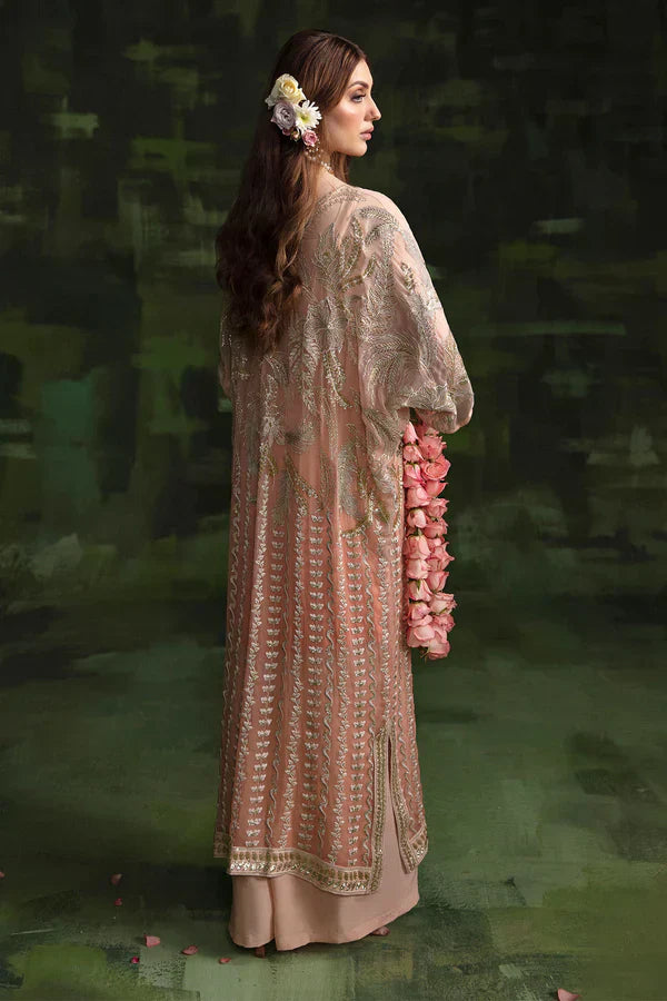 Nureh | Wedding Formals 24 | Sheer Pink - by - Libasekhas UK - Registered Vendor of : Nureh - 100% Original Designer Dresss