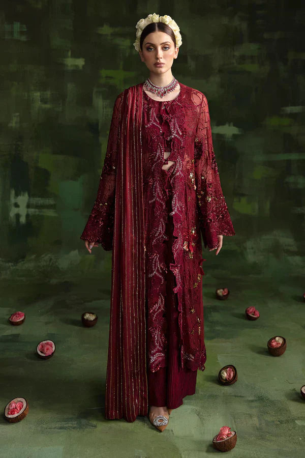 Nureh | Wedding Formals 24 | Russian Red - by - Libasekhas UK - Registered Vendor of : Nureh - 100% Original Designer Dresss