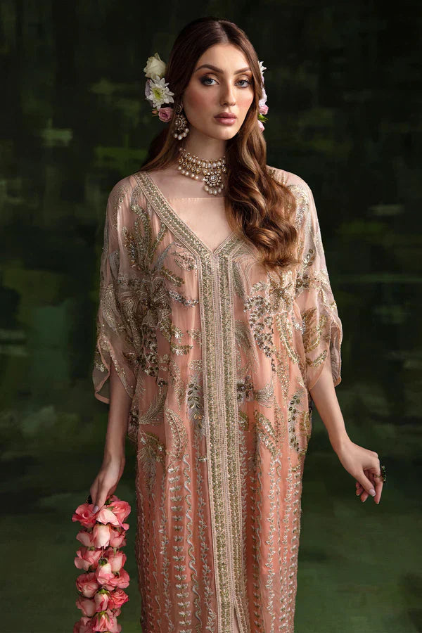 Nureh | Wedding Formals 24 | Sheer Pink - by - Libasekhas UK - Registered Vendor of : Nureh - 100% Original Designer Dresss