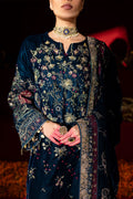 Nureh | Maya Velvet |  NW-90 - by - Libasekhas UK - Registered Vendor of : Nureh - 100% Original Designer Dresss