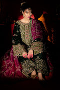 Nureh | Maya Velvet |  NW-88 - by - Libasekhas UK - Registered Vendor of : Nureh - 100% Original Designer Dresss