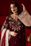 Nureh | Maya Velvet |  NW-89 - by - Libasekhas UK - Registered Vendor of : Nureh - 100% Original Designer Dresss